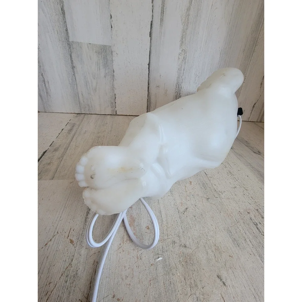 Blow mold vintage baby Jesus nativity scene Xmas lawn religious home decor